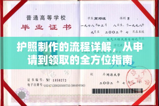平阴护照制作的流程详解，从申请到领取的全方位指南